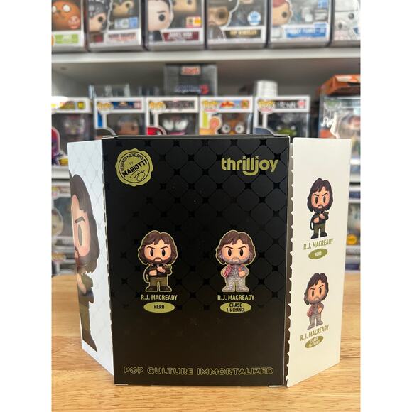 LE ONLY 5000 PIECES EXC R.J. Macready The Thing Thrilljoy Pix Horror Movies Pix! - Picture 2 of 3